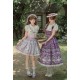 Twilight Crush Grape Pastoral Song Skirt Salopette JSKs(Reservation/3 Colours/Full Payment Without Shipping)